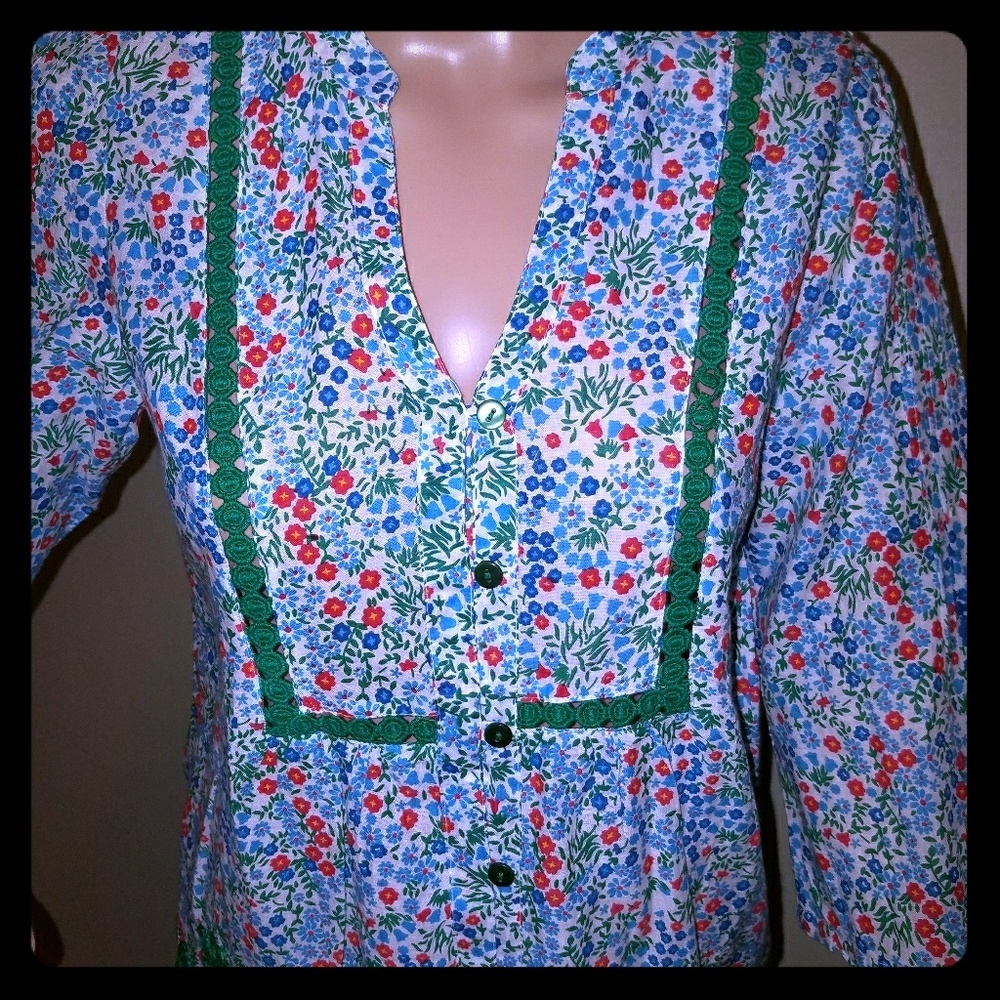 Sumatra V neck tunic